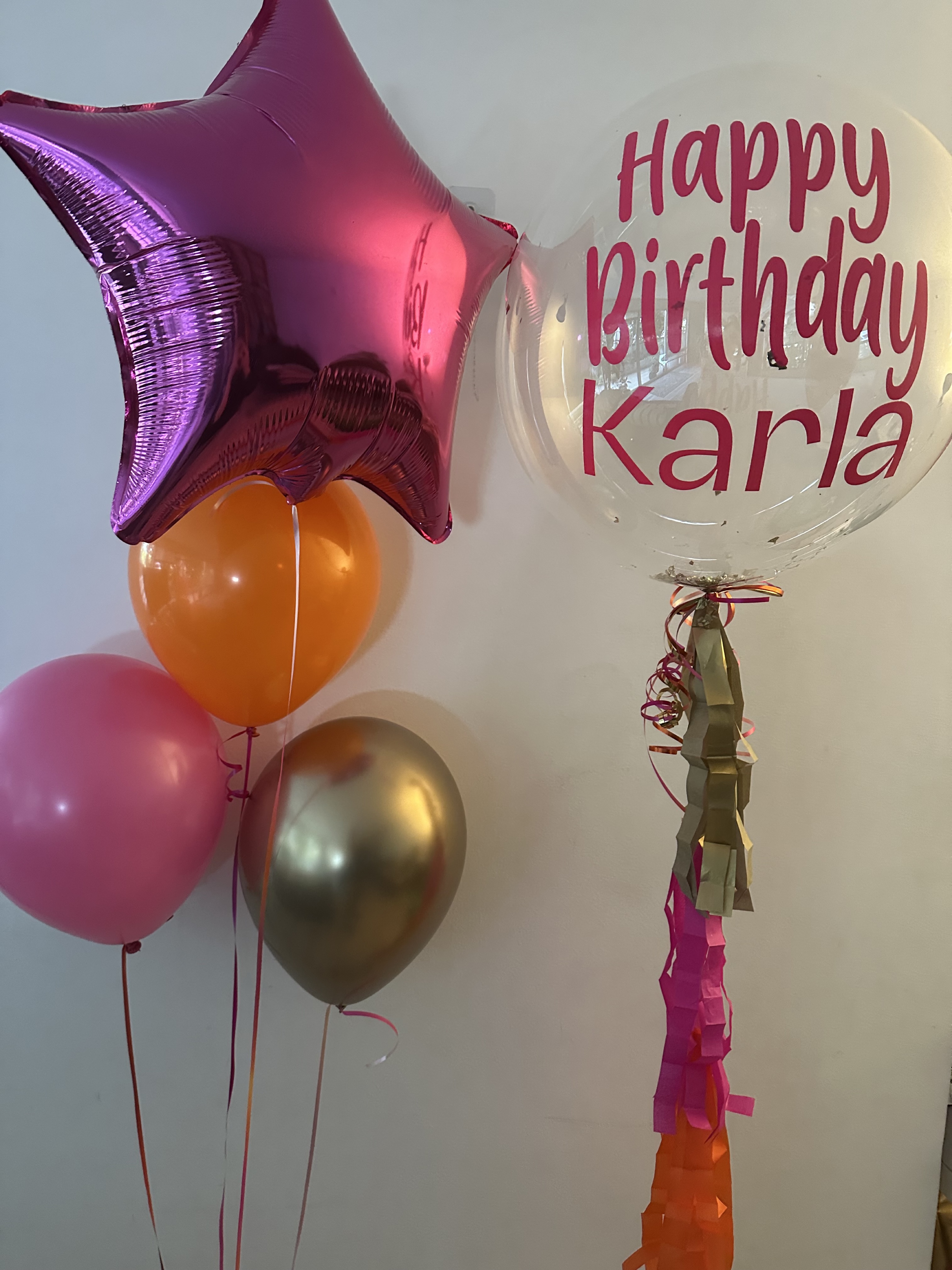 Burbuja “HBD we ♥ you”